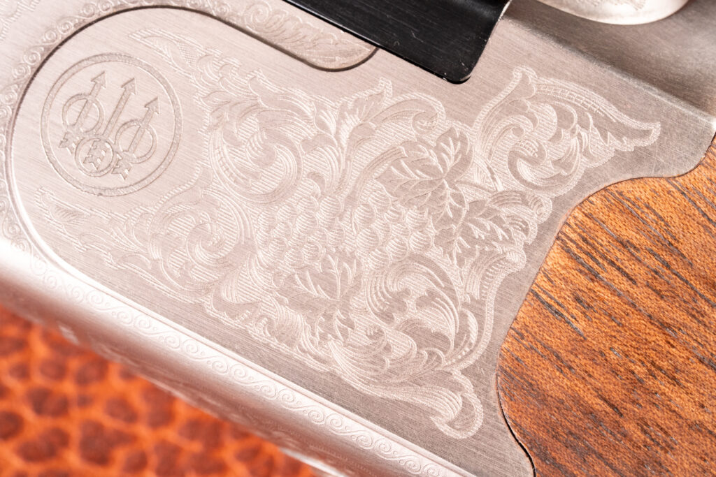 Silver Pigeon 1 Receiver Engraving