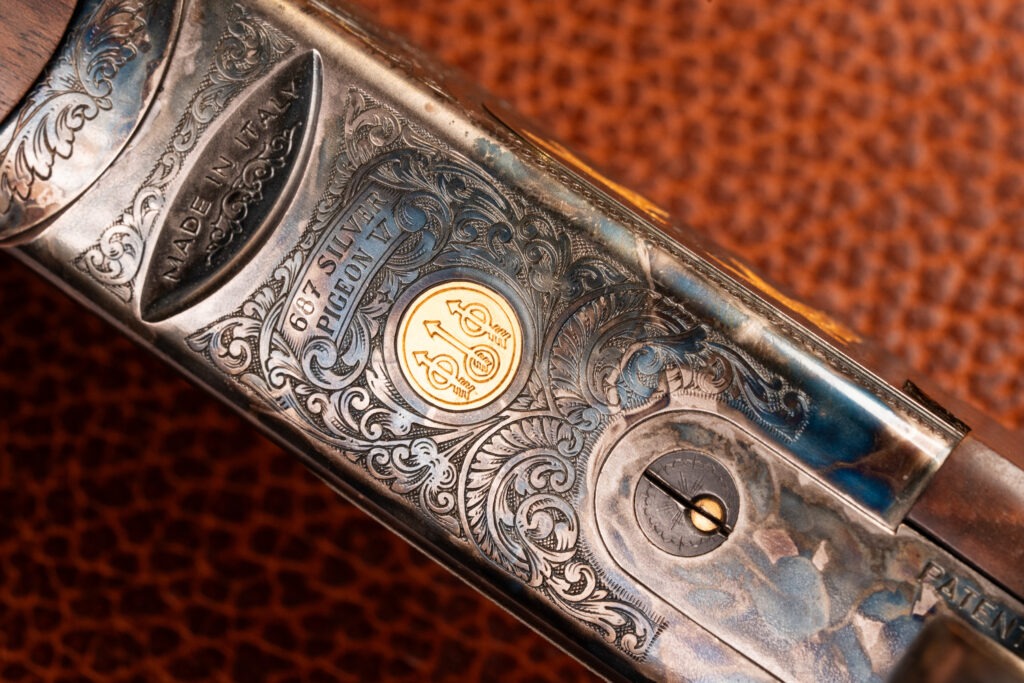 beretta silver pigeon v color-case hardened