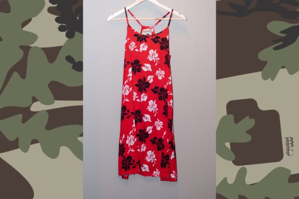 Western Aloha Orchid Pareu Aloha Dress